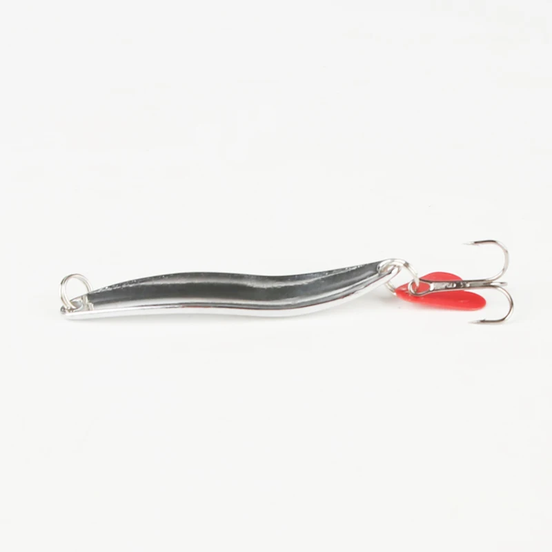Metal Spinner Spoon Fishing Lure 64mm 10.3g Hard Baits Sequin Paillette Baits Wobbler Pesca Fishing Tackle hook Lures