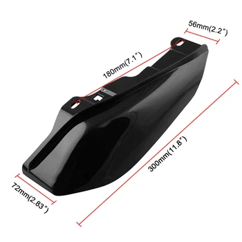 

Motorcycle Mid-Frame Air Deflector Heat Shield Fit For Harley Touring Electra Road Street Glide Classic CVO 2017 2018 2019