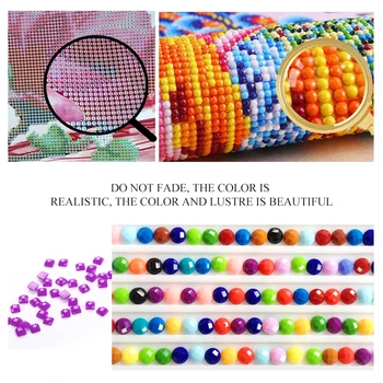

5D DIY Diamond Painting Embroidery Moon Crystal Drawing Handicrafts Sewing Tool Set Landscape Cross Stitch Home Decor Gifts