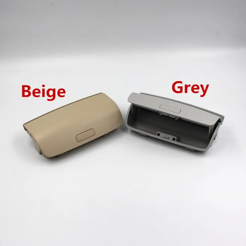 Caja de gafas de sol Beige gris funda de gafas de sol soporte para gafas para VW tizan Golf MK5 MK6 Jetta 5 Passat B7 CC al