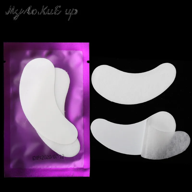 50pairs Neue Wimpern Papier Patches Unter Augen Pads Lash Papier Patch Auge Tipps Aufkleber Wraps Wimpern Verlängerung Make-Up-Tools – Detail 4