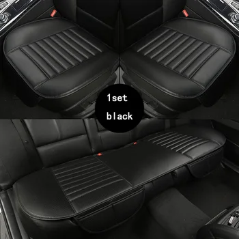

Car Seat Covers Front/ Rear/ Full Set Choose Car Seat Cushion PU Senior Leather Car Accessories Universal Size Anti-slip winter