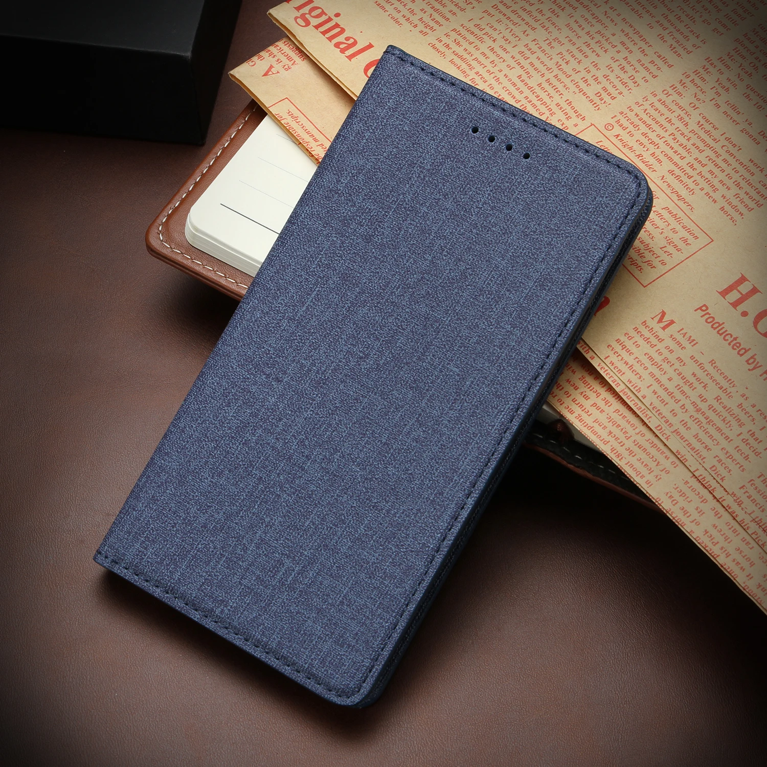 Кожаный чехол с текстурой ткани для IPhone 11 Pro Xr Xs 11pro Max X 8 7 6 6s Plus, роскошный Магнитный Флип-кошелек, Обложка для книги, сумка-чехол