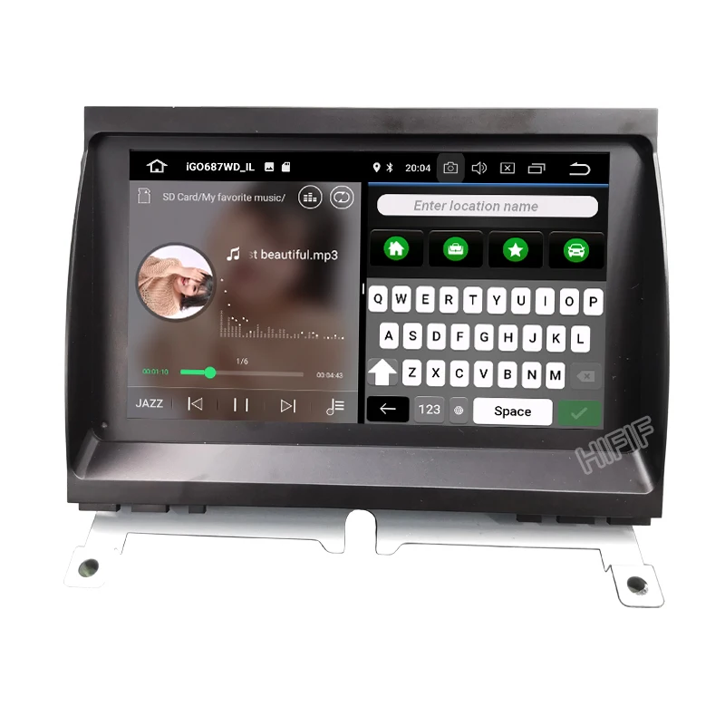 IPS 7 дюймов Android 10 автомобильный DVD GPS стерео плеер для Land Rover Discovery 3 2007 2012 с