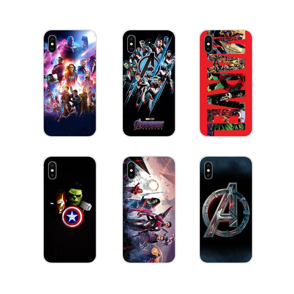 

Marvel Avengers Endgame Captain America Silicone Skin Cover For Xiaomi Redmi Note 3 4 5 6 7 8 Pro Mi Max Mix 2 3 2S Pocophone F1