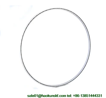 

KB047AR0/KB047CP0/KB047XP0 Thin section bearings (4.75x5.375x0.3125 in)(120.65x136.525x7.9375 mm) Open Type High rigidity