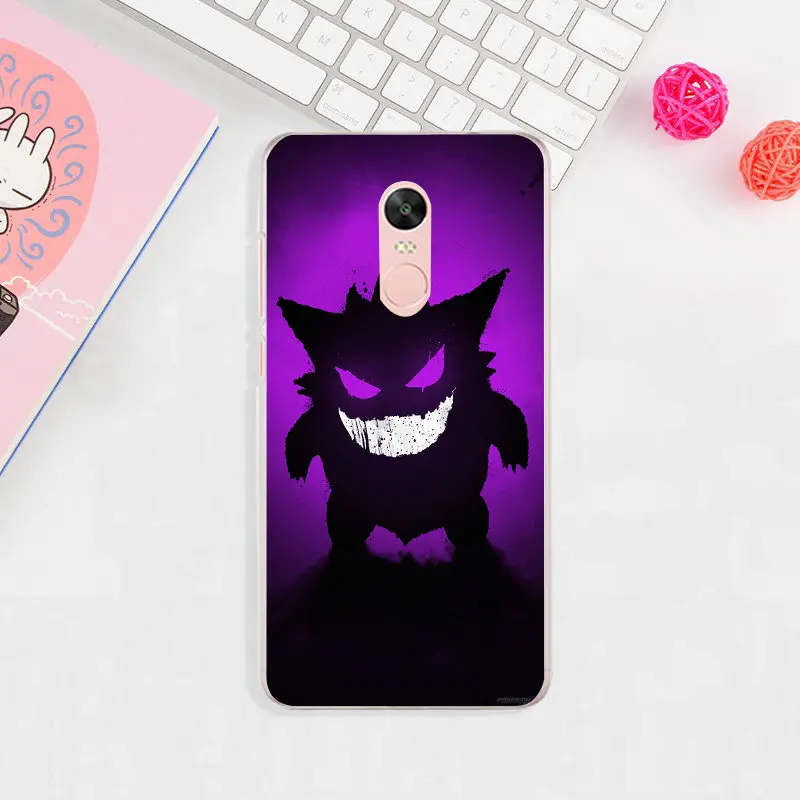 image 3 Милые Pokemons Pikachus для Xiaomi Redmi Mi Note 2 3 3S 4X 4A 5 6 5 5S 5A 6 8 A1 Pro Plus, мягкие чехлы для телефонов из ТПУ - Цвет: image 3