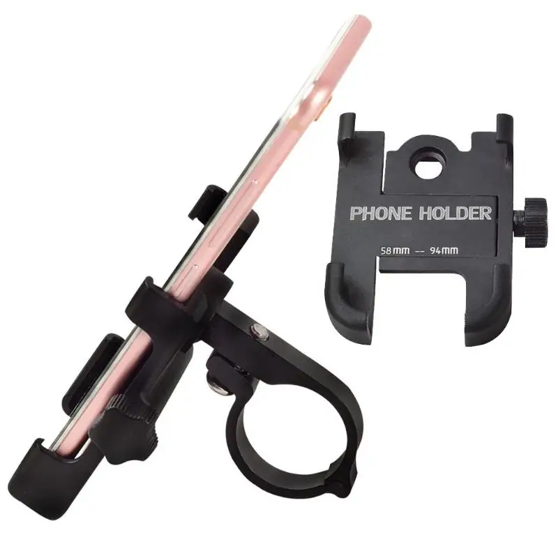Регулируемый держатель из алюминиевого сплава для смартфона и мотоцикла