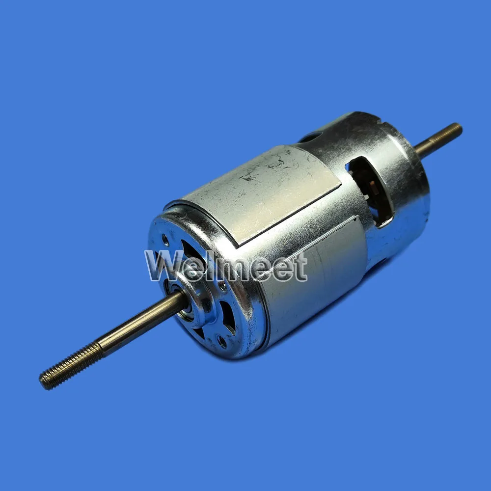 1pcs DC12V-24V 3000rpm-20000rpm RS775 Double Shaft Dual Bearing High Speed  DC Motor for DIY Parts