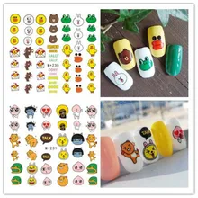 Kawaii 17 видов стилей милый мультфильм акриловый порошок поли гель лак для ногтей искусство украшения Кристалл маникюрный набор аксессуары для ногтей