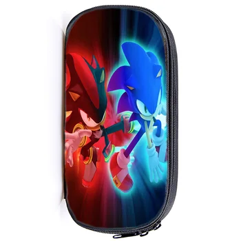 

Sonic Children Pencil Bag Children Boys Girls Kids Pencil Bag Fashion New Cute High Quality Pencil Case Back to School Gift