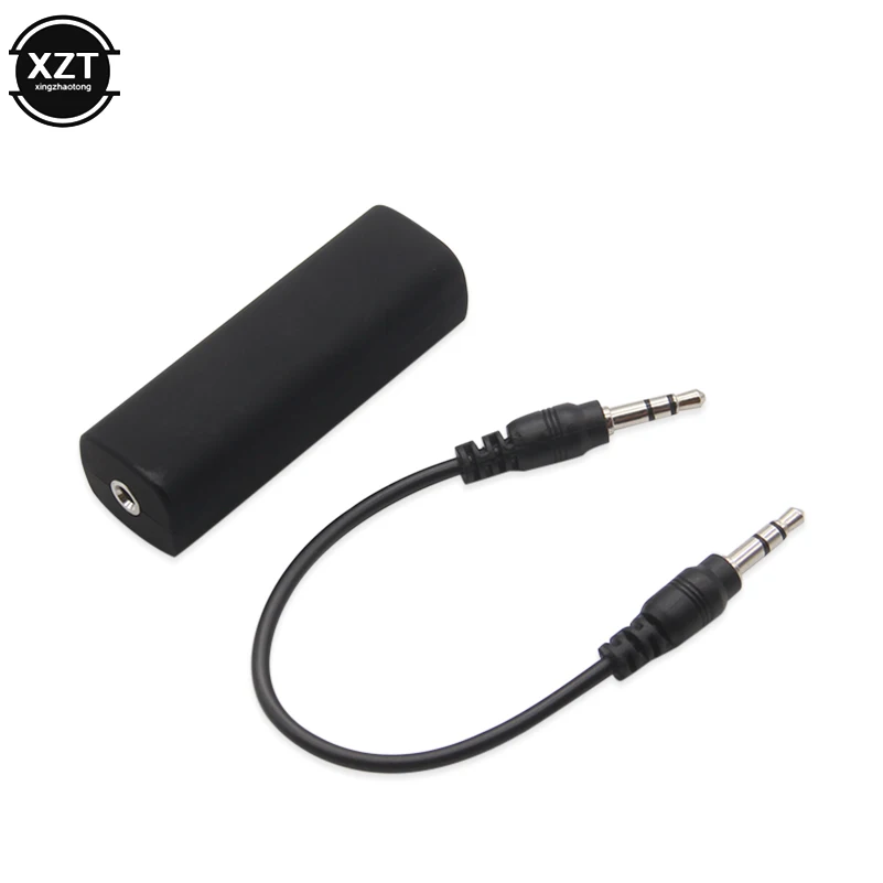 3.5mm Audio Cable Anti-interference Ground Loop Noise Isolator Cancelling Reducer Filter Killer for Car Audio Home Stereo System