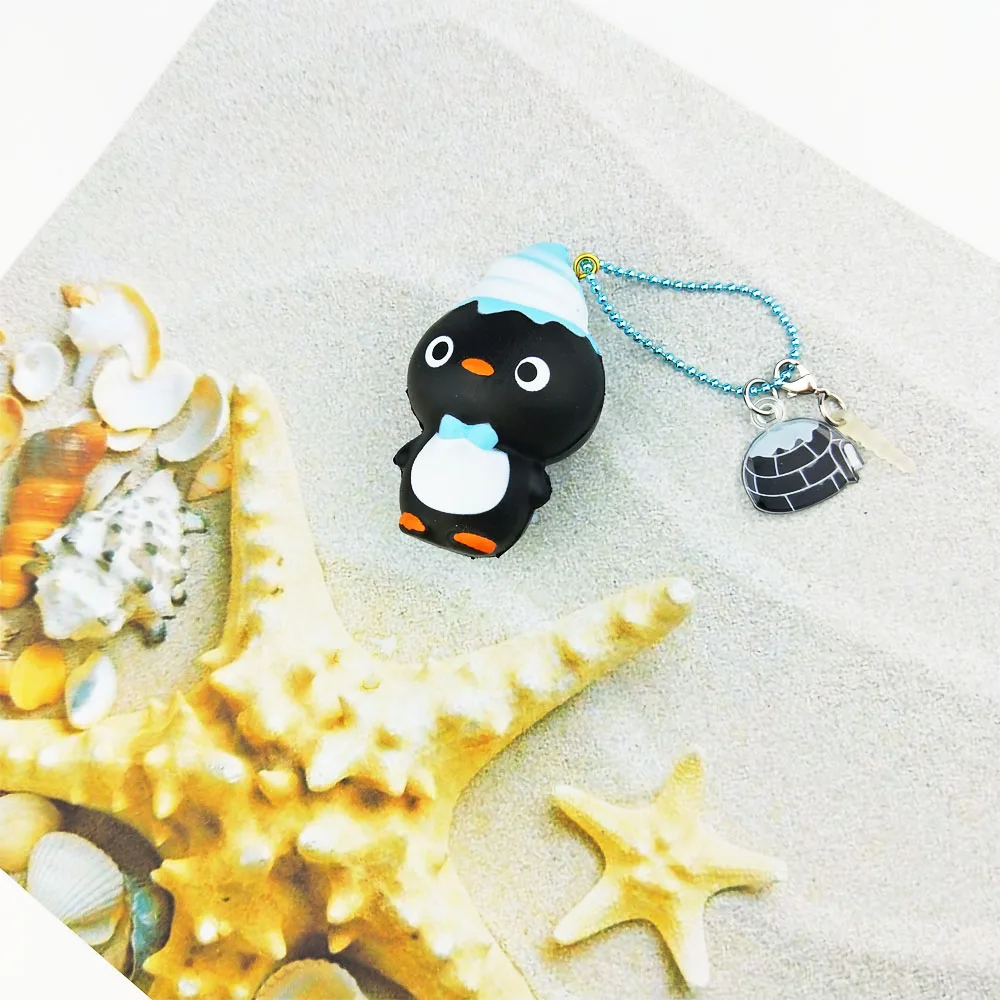 

Creamiicandy squishy mini Penguin have scents that can squeeze slowly rising decompression toys Children mock Animal gift