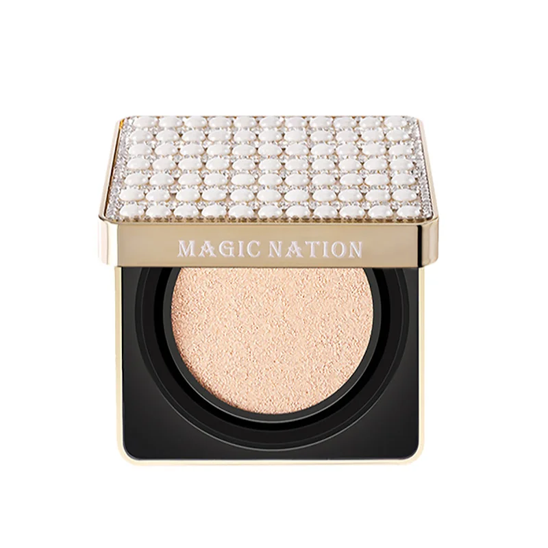 MAGIC NATION BB Cream Air Cushion Concealer Moisturizing Foundation Sunscreen Makeup Bare Whitening Face Cream Korean Cosmetics