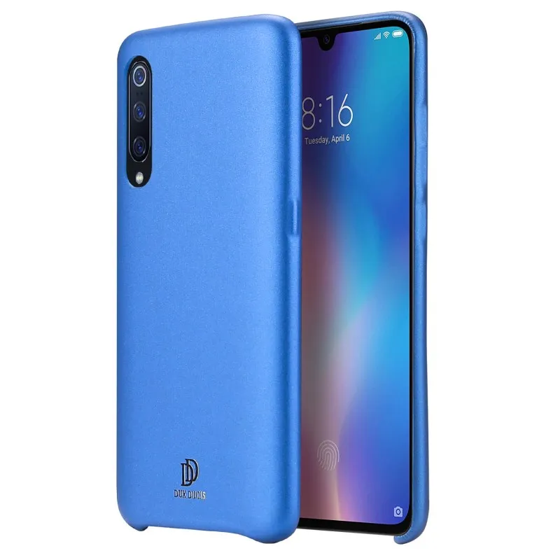 Синий Для Xiaomi mi 9 9T Pro чехол для телефона модный из искусственной кожи мягкий на ощупь ультра тонкий анти-осенний чехол для Xiao mi A3 CC9 CC9e задняя крышка - Цвет: Синий