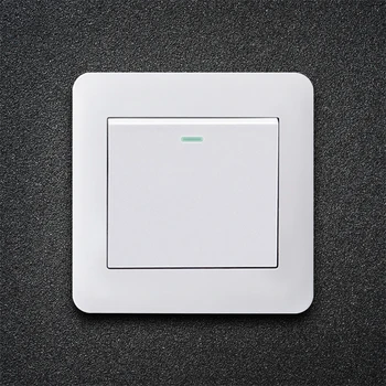 

1/2/3 Gang 1/2 Way Wall Switch Certification Ccc Wall Lamp Lighting Control Switches Power Button Switch Warranty 5 Yaer Pc 16A