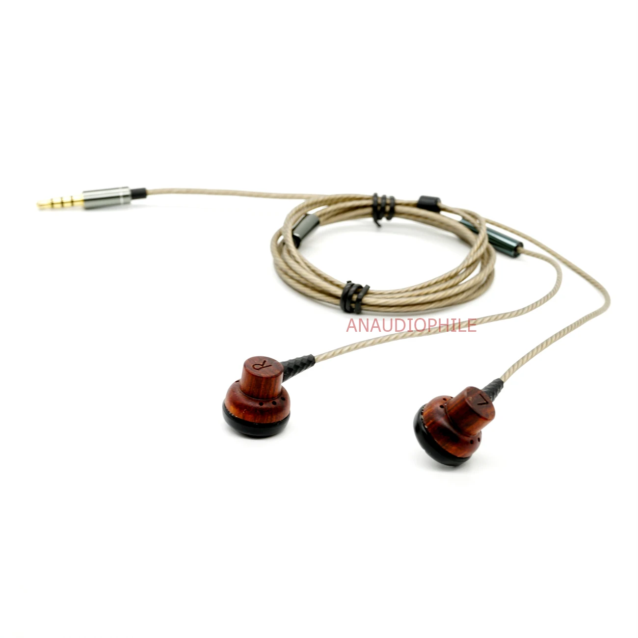 HiFi Audiophile Earphones Flat Head In-Ear DIY HiFi Headset Beryllium Diaphragm Wired Bass DJ Earbuds 6