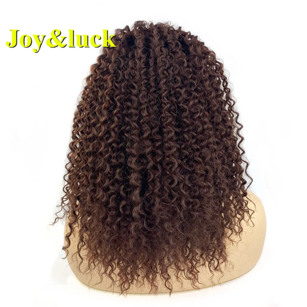 Fake Hair Extensions Afro Kinky Curly Puff Drawstring Ponytail for Black Women