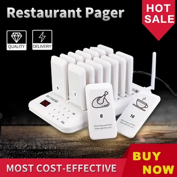 

RETEKESS TD157 Restaurant Pager Wireless Calling System Waiter Pagers For Restaurant Queue System wireless pager system