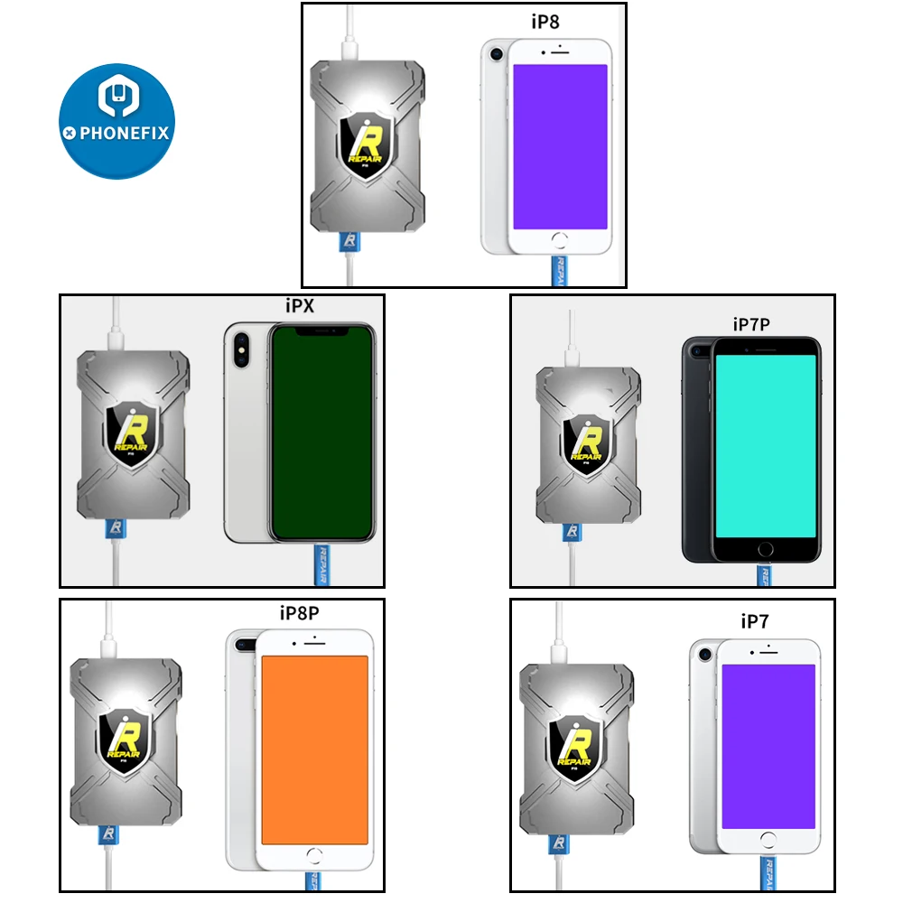 iRepair P10 DFU Box No Disassembly Required One-click into the DFU Mode Serial Number Read Write for IPHONE 7 7P 8 8P X & IPAD