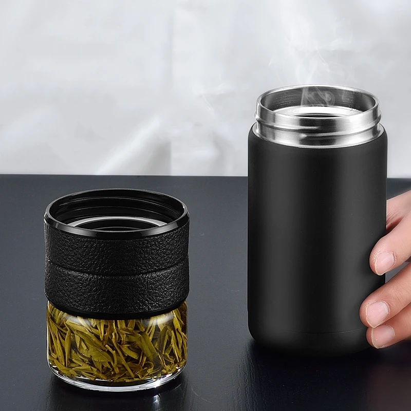 ELEG-400Ml+ 200 мл чайная чашка стеклянная чайная ситечко кружка бутылка вакуумная колба бутылка для воды