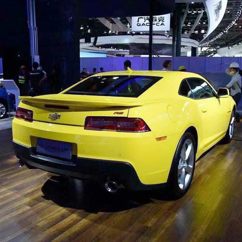 Автомобильные аксессуары ABS пластик Неокрашенный задний багажник крыло губы спойлер на крыше Автозапчасти для Chevrolet Camaro