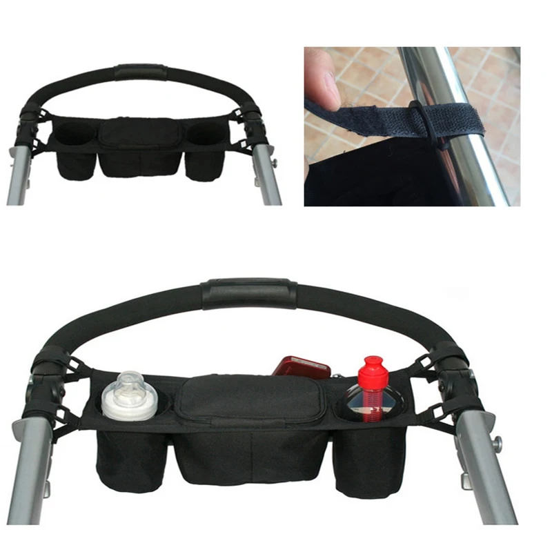 

Universal Baby Stroller Accessories Bag Tray Pram Hanging Bags Bottle Cup Multifunctional Stroller Organizer Bag For Stroller