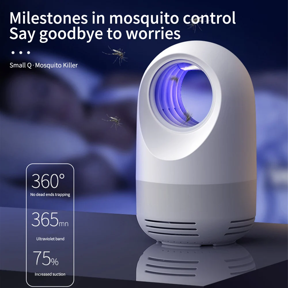 Electric USB Mosquito Killer Lamp Bug Muggen Insect Killer Anti Mosquito Trap Fly UV Repellent Lamp Outdoor Dropshipping
