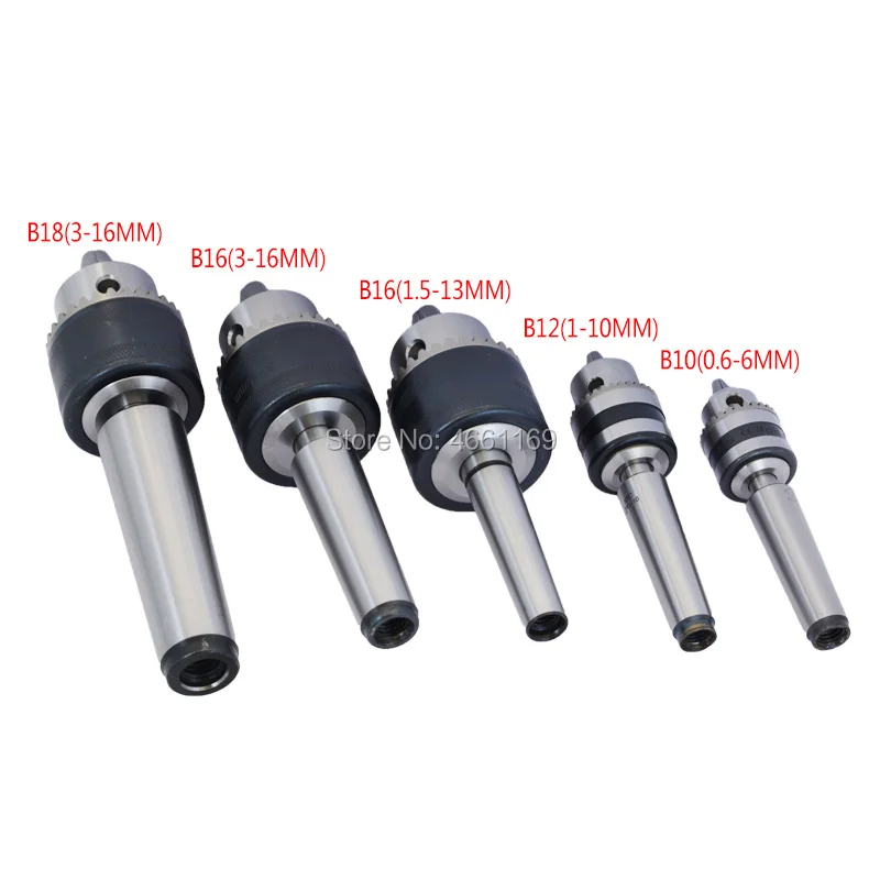 

B10 B12 B16 B18 +MTB2 Mohs tool holder lathe drill chuck self-tightening chuck chuck light cone lathe drill CNC drilling machine