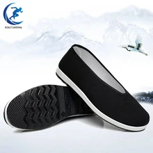 Китайская традиционная обувь в стиле старого Пекина; дышащая обувь Брюса Ли; обувь кунг-фу Тай Чи; военные художественные кроссовки на резиновой подошве для мужчин и женщин