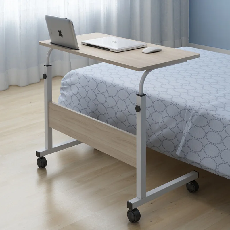Передвижной компьютерный стол для кровати регулируемый ноутбука прикроватные