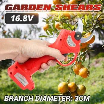 

700W 16.8V Rechargeable Electric Pruning Scissors for 30mm Pruning Shears Garden Pruner Secateur Branch Cutter Cutting Tools