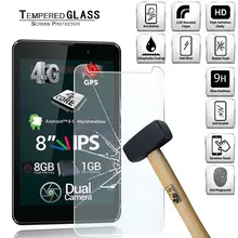 Capa protetora de tela de vidro temperado tablet para allview viva h801 lte cobertura de tela cheia à prova de explosão filme temperado
