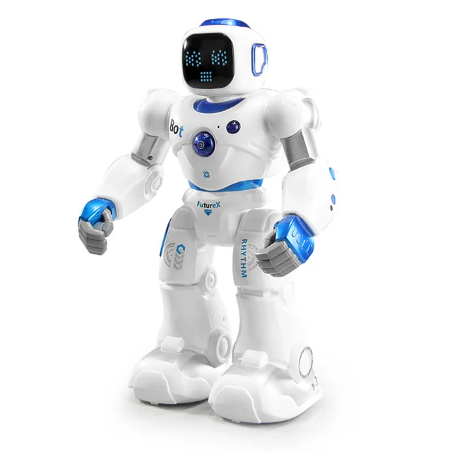 2.4G Remote Control Smart Robot With Recording Can Music Dance Program Touch Control App Control Robots For Kids Gift RC Toy RTR