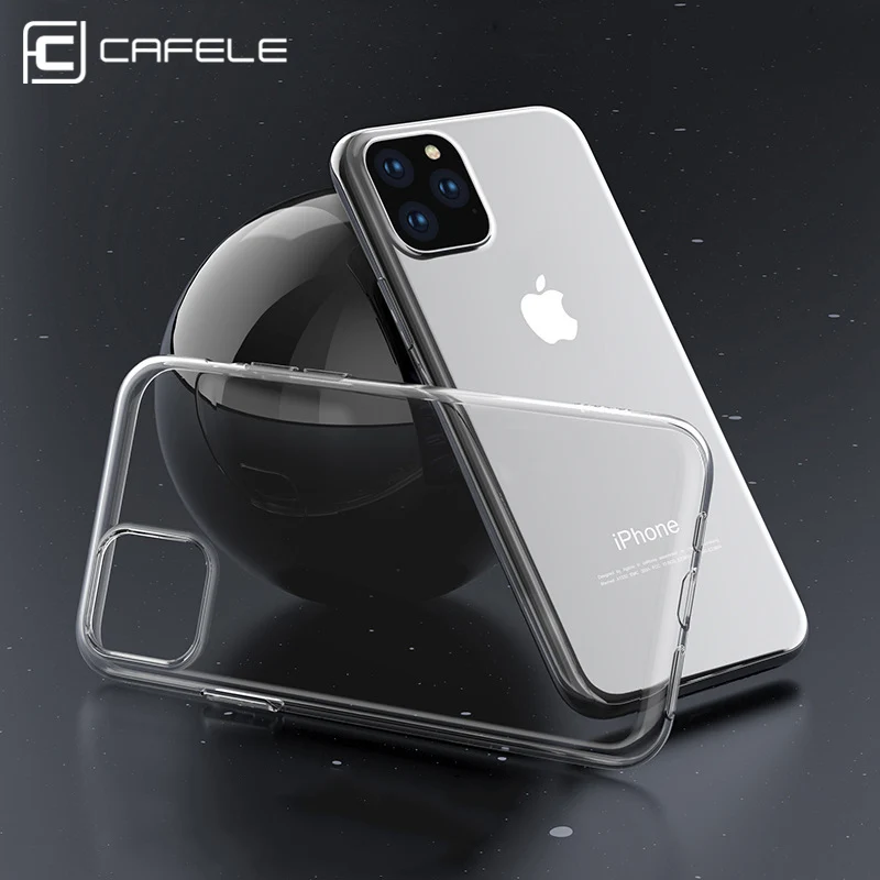 Купить Прозрачный чехол Cafele для телефона iPhone 11 Pro Max мягкий из ТПУ ультратонкий Защитные | Отзывы и видеообзор (4000114274888)