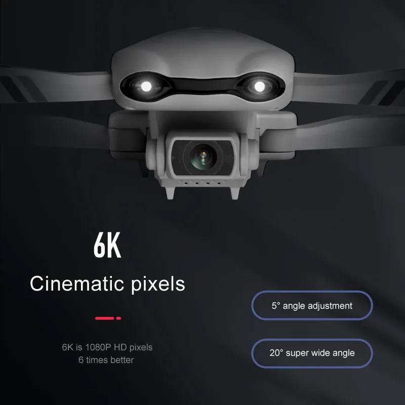 US $52.28 2021 New F10 4K HD dual camera with GPS 5G WIFI wide angle FPV realtime transmission rc distance 2km professional drone