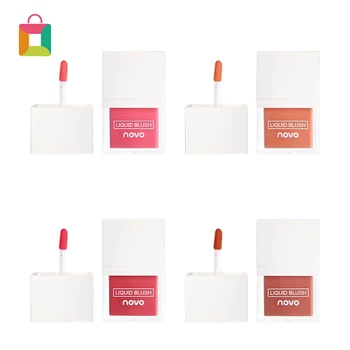 

NOVO New Sleek Liquid Blusher Silky Blush Moisturizing Long-lasting Natural Cheek Soft Blush Face Contour Makeup BB2