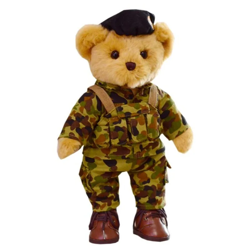 teddy bear military uniform
