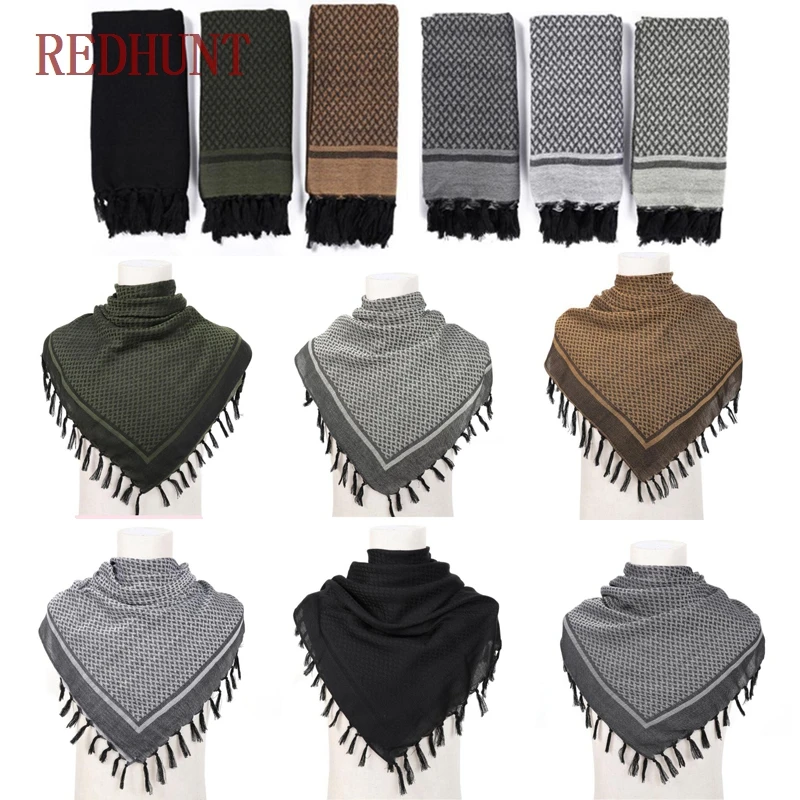 

Military Fashion Lightweight Army Scarf Outdoor Shawl Arab Scarf Tactical Desert Windproof Warmer Cover for Camping Hiking