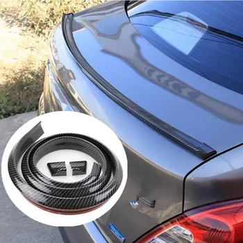 

1.5M Car-Styling 5D Carbon Fiber Spoilers DIY Refit Spoiler For Land Rover LR4 LR3 LR2 Range Rover Evoque Defender Discovery