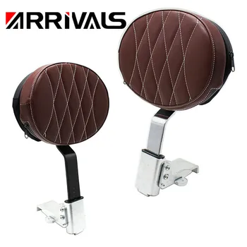 

Motorcycle Black Adjustable Plug-In Driver Rider Backrest Kit For Victory 2010-2017 Cross Country 2012-2013 Hard-Ball Cross Road