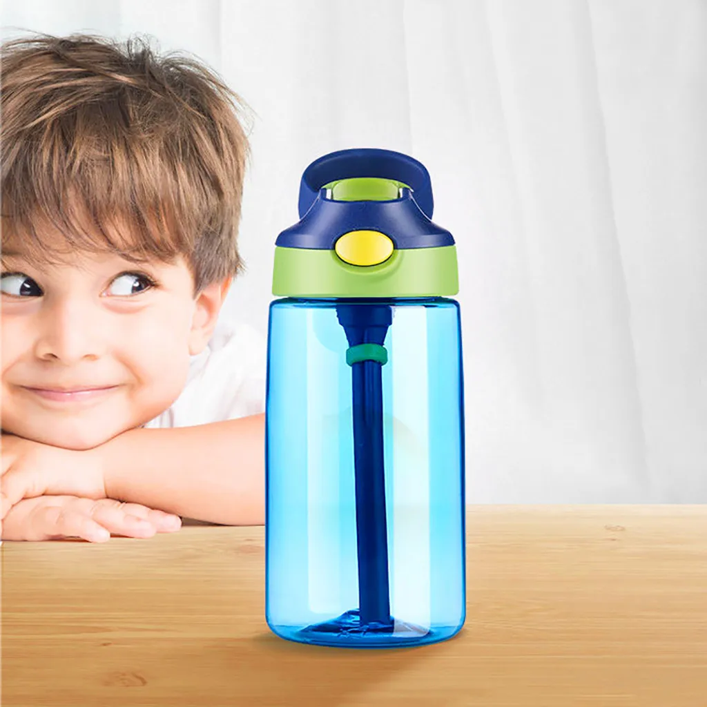 Water Bottle Flip Led Straw Drink Sport Hydration Cycling Hiking Camping Tritan Accessiores For Kids | Дом и сад