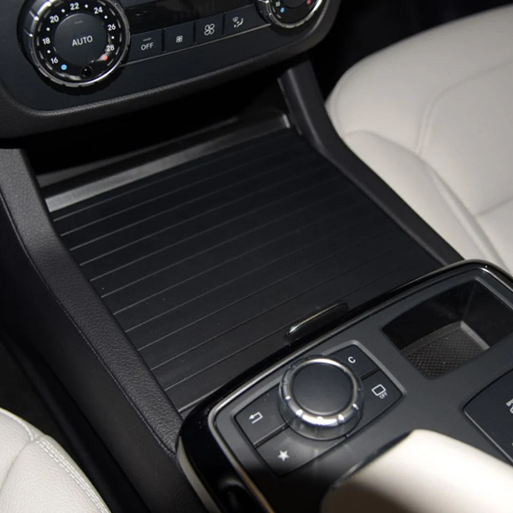 

Car Water Cup Storage Rack Trim Roller Blind Cover Board Replacement Accessories Center Console Cover for Benz W166 W292