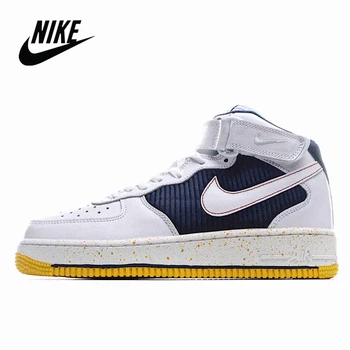 

Nike Air Force 1 Mid '07 "Black/Grey/White Women's Mid-Top Sneakers Size 36-40 596728-306
