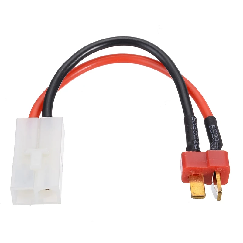 1pcs 10cm Lithium Battery MaleT-plug to Female Connector Charging Head Connector RC Connector Cable RC Accessories