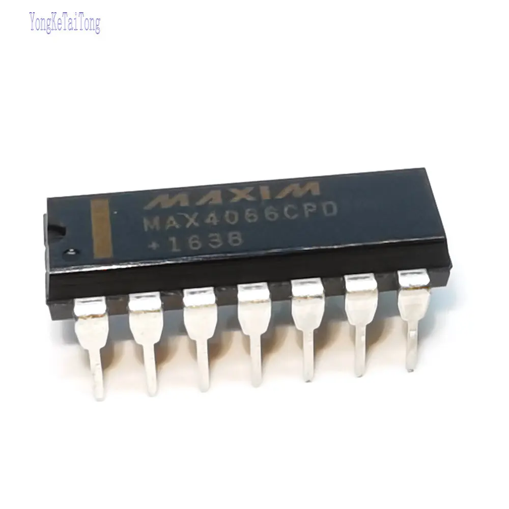 10 шт. MAX4066 новый оригинальный MAX4066EPD + MAX4066CPD DIP 14 | Электронные компоненты и