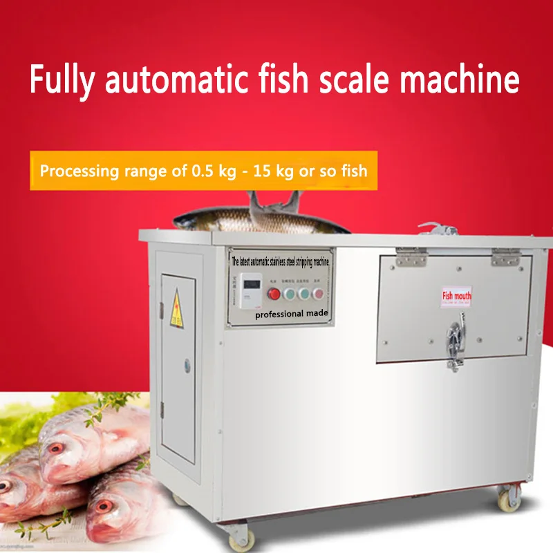 XZ-710 type automatic remove fish scale machine Electric scraping fish scale maker commercial stainless steel fish scale scraper