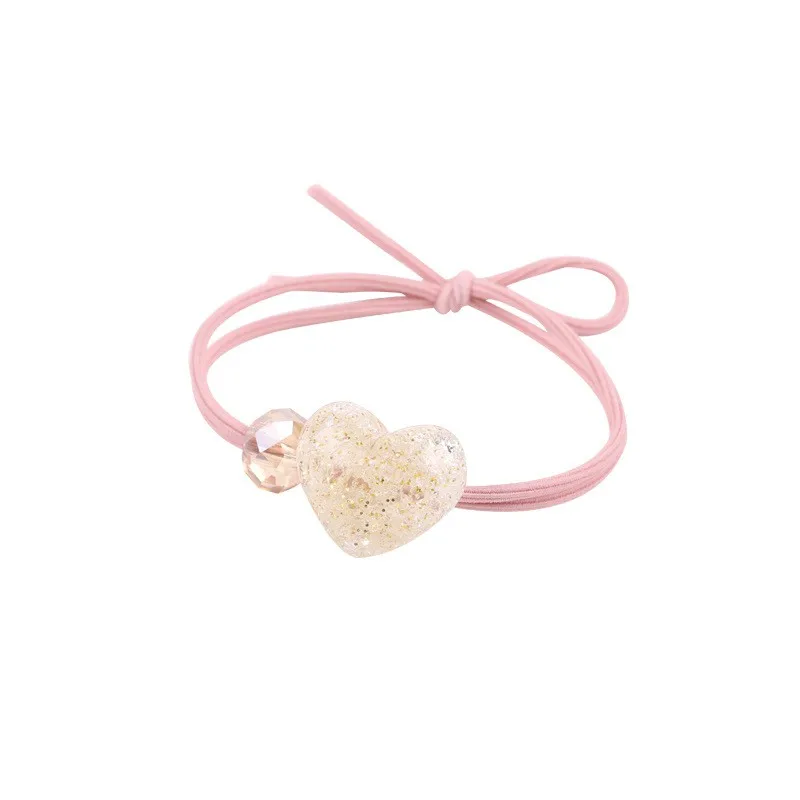 

2020 New Princess High-elastic Hair Rope Bracelet Dual-use Cute Fashion All-match Elegant Creative Headwear Three-pice Set