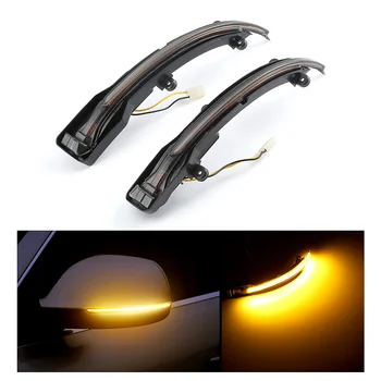 

2pcs Car Dynamic Blinker LED Turn Signal Lights Side Mirror Lights indicator for Audi Q5 SQ5 8R Q7 4L 2010 2011 2012 2013 2016