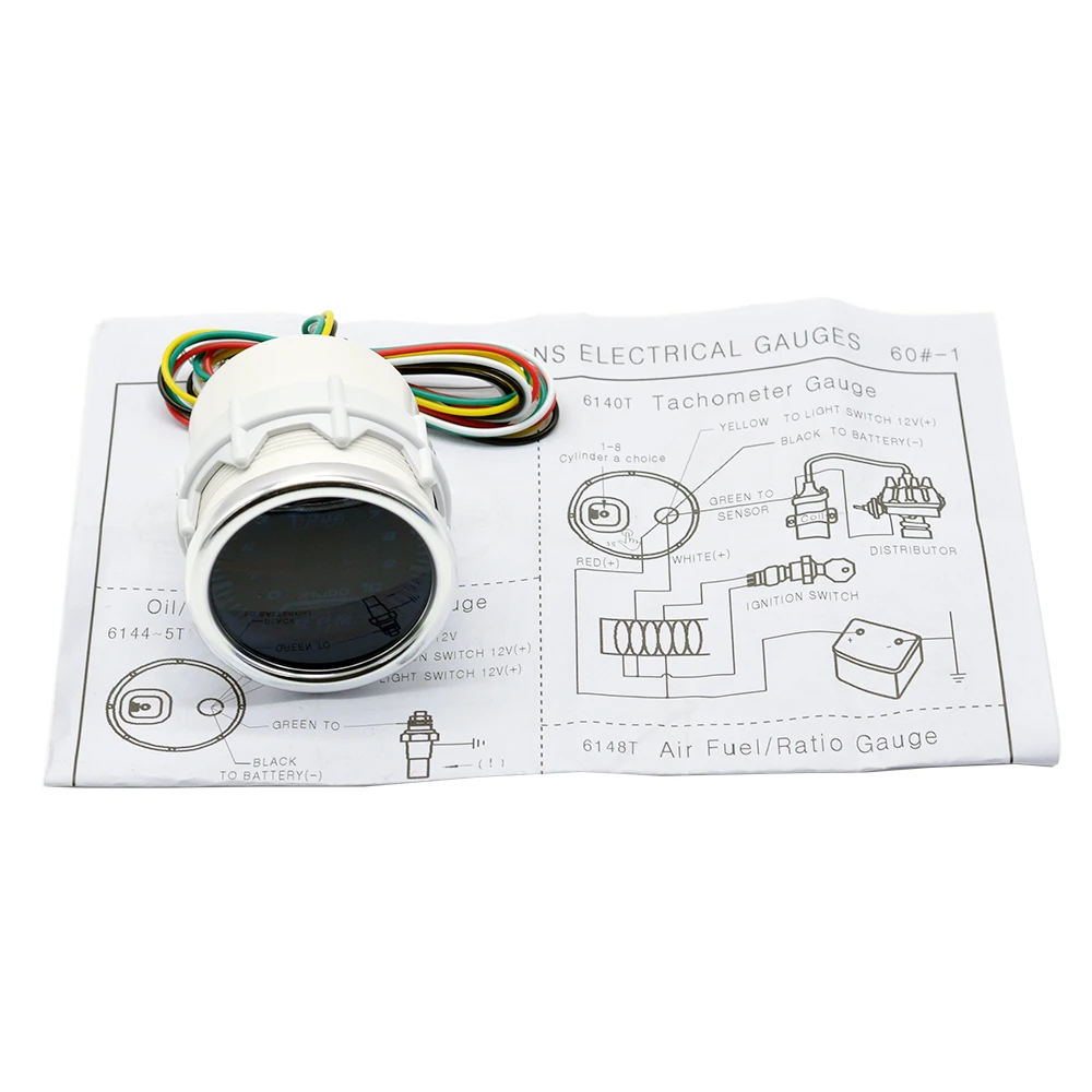 Auto Gauge Tachometer Wiring Diagram